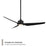 WAC Lighting Stella 3 Blade LED Smart Ceiling Fan