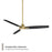 WAC Lighting Blitzen 3 Blade LED Smart Ceiling Fan