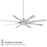 WAC Lighting Mocha XL 8 Blade Smart Ceiling Fan