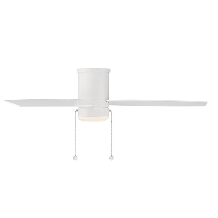 WAC Lighting Atlantis 3 Blade Pull Chain Flush Ceiling Fan