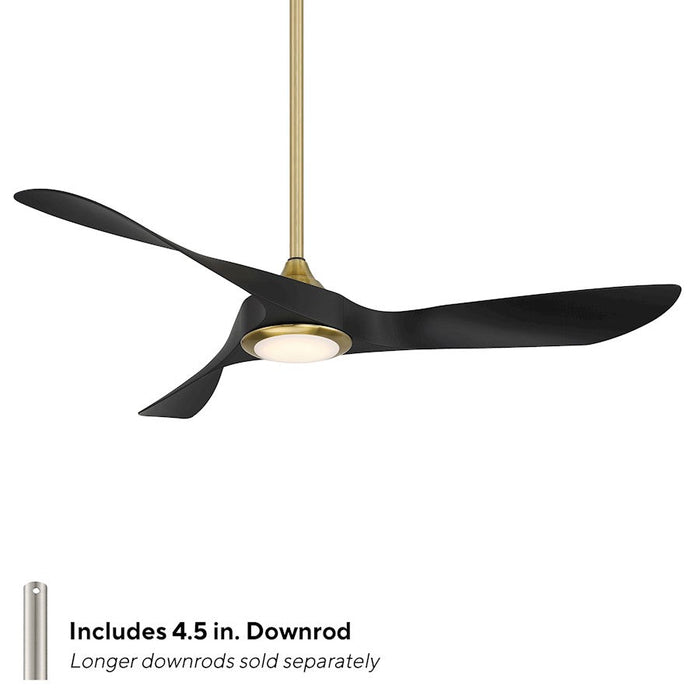 WAC Lighting Swirl 3 Blade LED Smart Ceiling Fan