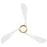 WAC Lighting Swirl 3 Blade LED Smart Ceiling Fan