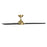 WAC Lighting Zelda 3 Blade LED Ceiling Fan