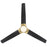 WAC Lighting Zelda 3 Blade LED Ceiling Fan