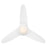 WAC Lighting Loft 3 Blade LED Smart Ceiling Fan