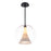 WAC dweLED Chantilly 14" LED Pendant 3000K, Black - PD-25314-BK