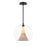 WAC Lighting Dweled Chantilly 14" LED Pendant 3000K, Black