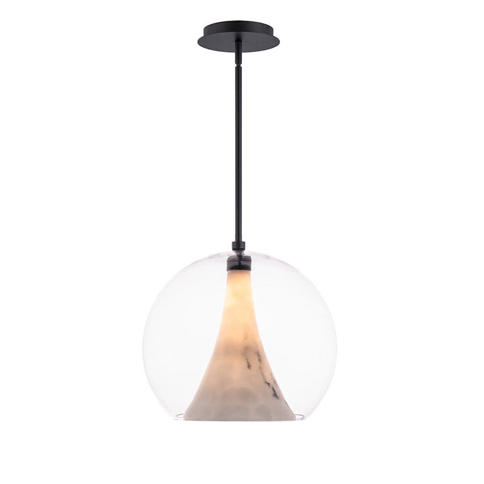 WAC Lighting Dweled Chantilly 14" LED Pendant 3000K, Black