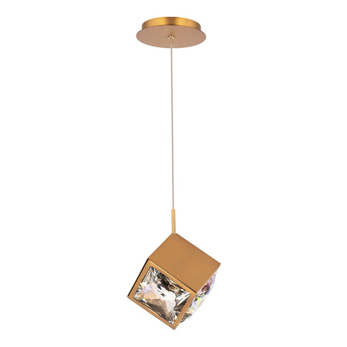 WAC Lighting Dweled Ice Cube 8" LED Mini Pendant 3500K