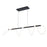 WAC DweLED Tightrope 46" LED Linear Pendant 3000K, Black/Silicone