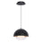 WAC Lighting Dweled Dome 10" LED Pendant 3000K, Black Gold