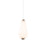 WAC dweLED Amelia 1 Light 7" LED Mini Pendant 3000K, Nickel/Opal - PD-39214-BN