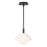 WAC Lighting Dweled Moonstone 9.75" LED Pendant 3000K, Black