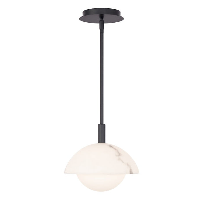 WAC Lighting Dweled Moonstone 9.75" LED Pendant 3000K, Black