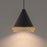 WAC Lighting Dweled Lacey LED Pendant 3000K, Black Gold