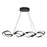 WAC Lighting Dweled Interlace LED Pendant 3000K, Black