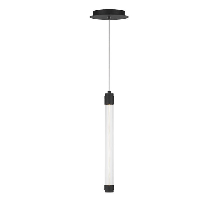 WAC dweLED Jedi 15" LED Mini-Pendant 3000K, Black - PD-51315-BK