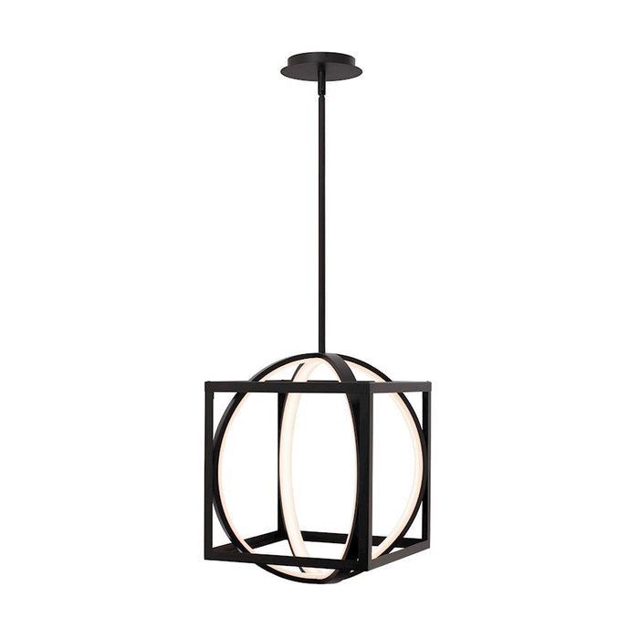 WAC Lighting Dweled Geometrix LED Pendant 3000K, Black