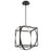 WAC dweLED Geometrix 18.9" LED Pendant 3000K, Black - PD-57327-BK