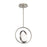 dweLED Ellington 10" LED 1 Light Pendant 3000K, Nickel/Opal - PD-61110-BN