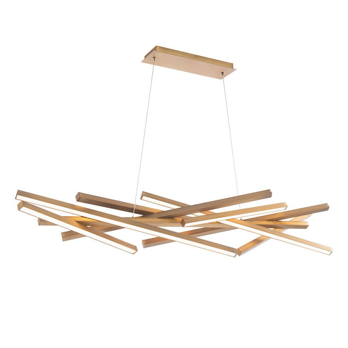 WAC DweLED Parallax 8 Lt 55" LED Linear Pendant 3000K