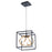 WAC DweLED Sinclair 10" LED Pendant 3000K, Black/Gold/Silicone