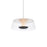 WAC dweLED Branwen 1 Light 9" LED Mini Pendant 3000K, Chrome/Glass - PD-75209-CH