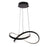 WAC dweLED Vornado 20" LED Pendant 3000K, Black - PD-87720-BK