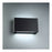 WAC DweLED Blok 2 Lt 12" LED Bath Vanity, Black/White