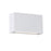 dweLED Blok 12" LED 2 Light Wall Sconce, White/White - WS-25612-27-WT-EM