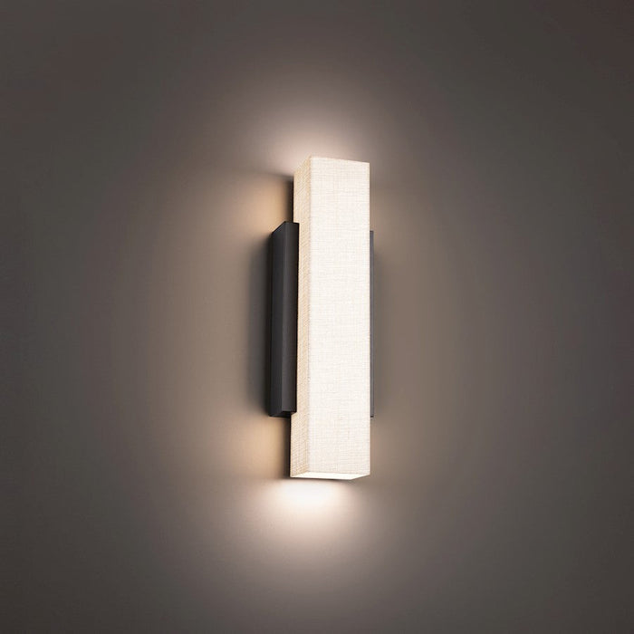 WAC Lighting Dweled Volga 17.6" LED Wall Sconce, Black