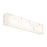 dweLED Museo 28" LED Wall Light 3000K, White/Faux Alabaster - WS-65128-WT