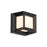 WAC dweLED Argo 5" LED Outdoor Wall Light 3000K, Black - WS-W39305-BK