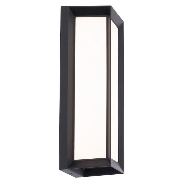 WAC dweLED Argo 16" LED Outdoor Wall Light 3000K, Black - WS-W39316-BK