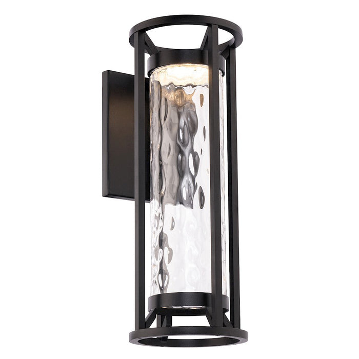 WAC dweLED Roslyn 19" LED Outdoor Wall Light 3000K, Black - WS-W49319-BK