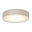 AFX Lighting Ashland LED 15" Flush Mount, White/Grey Linen - ALDF1525LAJD1GY