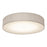 AFX Lighting Ashland LED 20" Flush Mount, White/Grey Linen - ALDF2032LAJD1GY