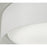 AFX Lighting Ally 1 Light 16'' LED Flush Mount, White/White