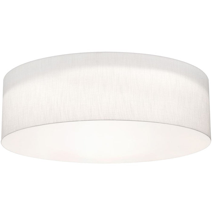 AFX Lighting Anton 1 Lt 30" LED Flush, Linen White/White - ANF3044L5AJUD-LW