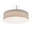 AFX Lighting Anton 3 Lt 24'' Medium Base Pendant, NK/Jute White - ANP2432MBSN-JT