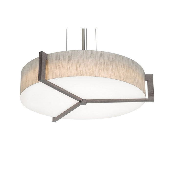 AFX Lighting Apex 1 Lt 27" LED Pendant, NK/Grey/Jute White - APP2432L5AJUDWG-JT