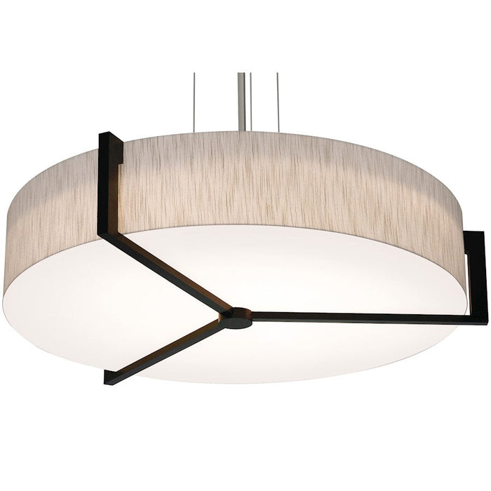 AFX Lighting Apex 1 Lt 33" LED Pendant, NK/Espresso/Jute WH - APP3044L5AJUDES-JT