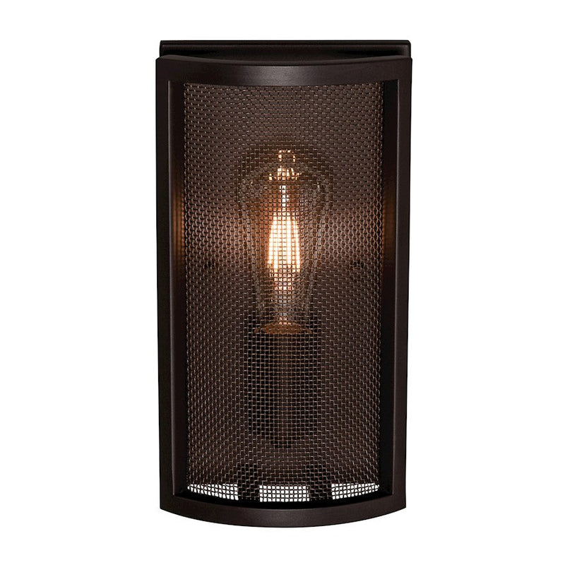 AFX Lighting Austin 1 Light Sconce, Med Base 120V, Bronze/Copper