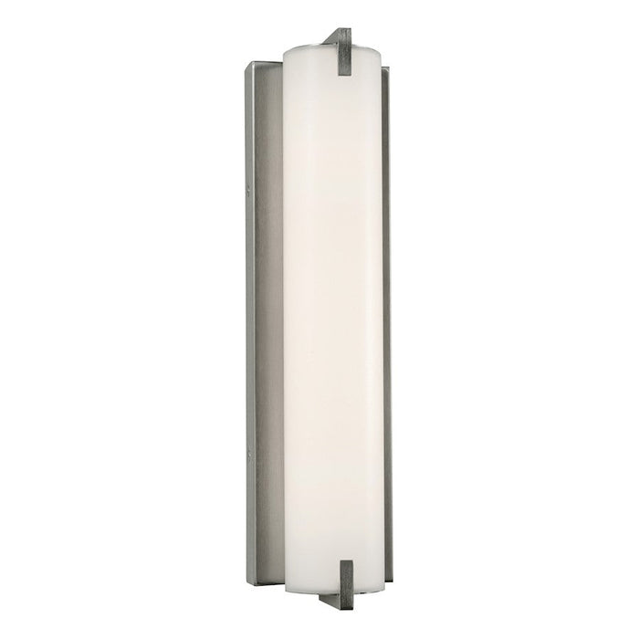 AFX Lighting Axel 1 Light 16" Wall Sconce, Satin Nickel/White - AXLS0416LAJUDSN