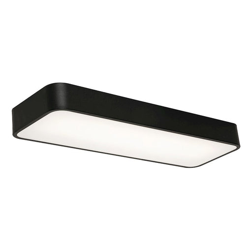 AFX Lighting Bailey 1 Light Undercabinet, Black/Black - BAYL2408LAJUDBK