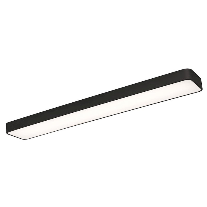 AFX Lighting Bailey 2 Light 46" LED Flush Mount, Black/Black - BAYL4608LAJUDBK