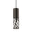 AFX Lighting Boon LED Pendant, Black - BONP0407L30D2BK