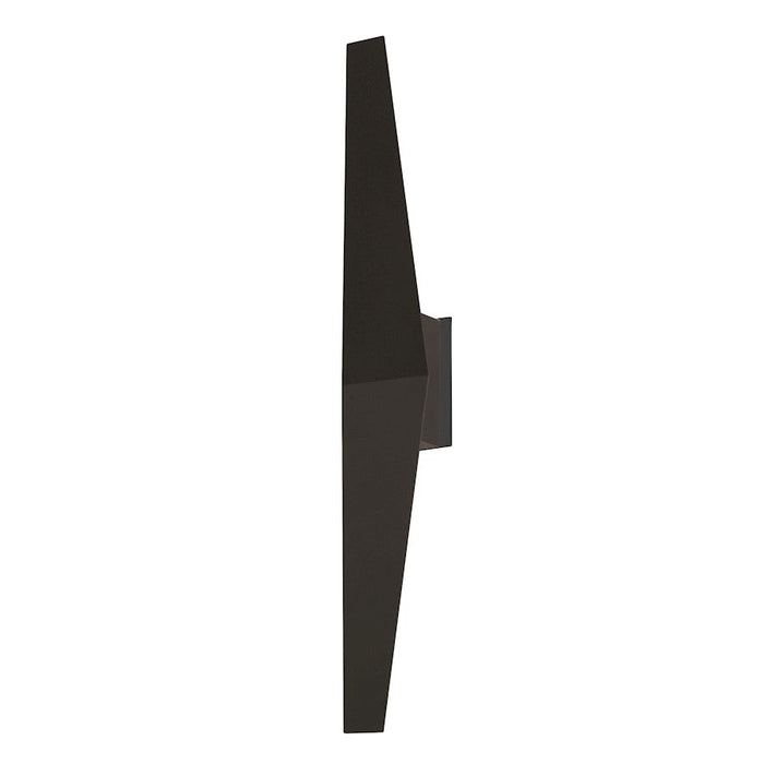 AFX Lighting Brink 2 Light LED Wall Sconce, Black/White - BRKS0424L30D2BK