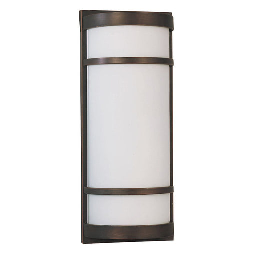 AFX Lighting Brio LED Sconce, Oil Rubbed Bronze/White - BRS071814LAJUDRB