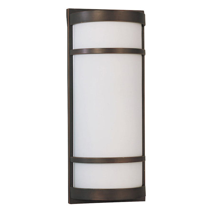 AFX Lighting Brio LED Sconce, Oil Rubbed Bronze/White - BRS071814LAJUDRB